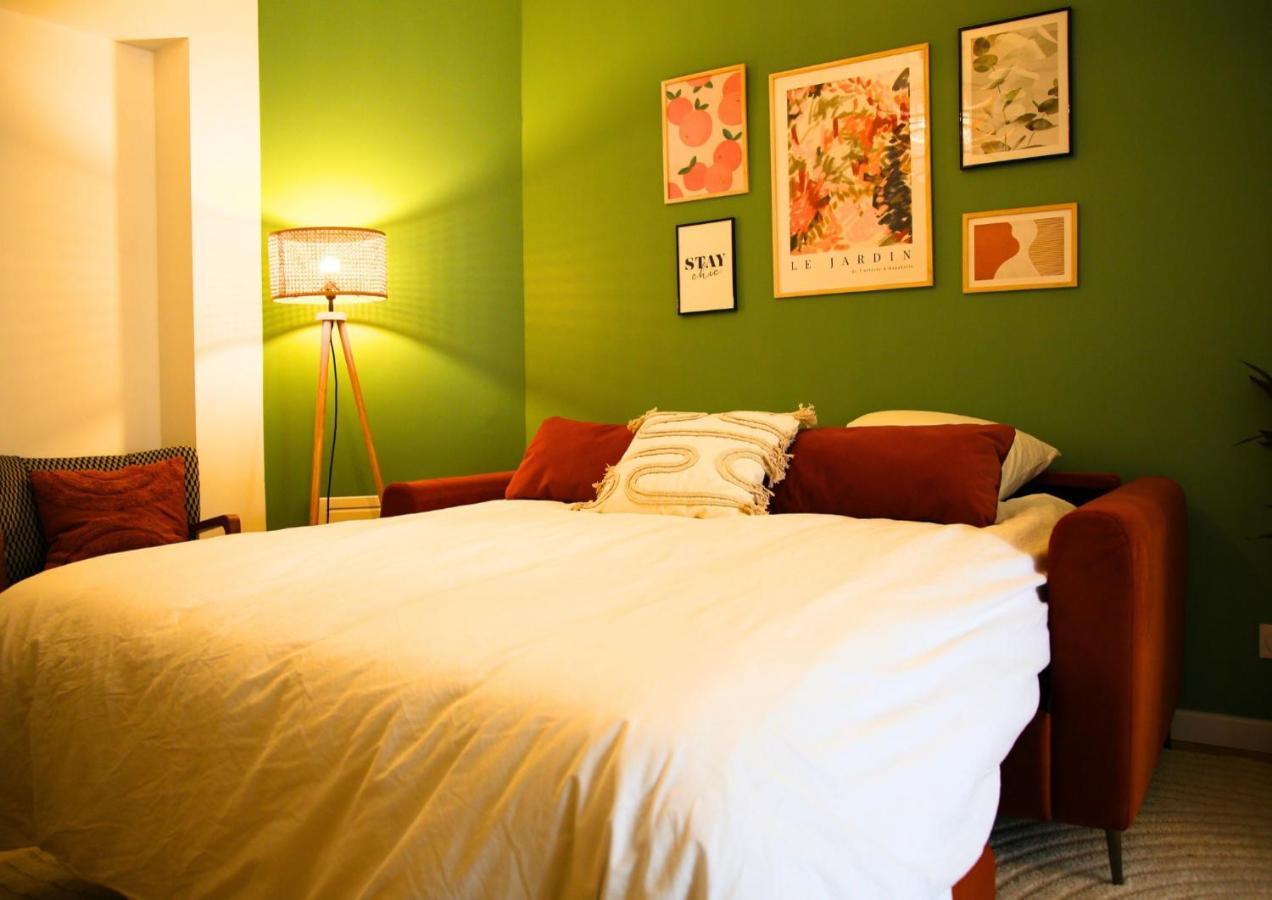 Apartmán L'Eden Chic - Balneo - Jardin - Parking Gratuit Arras Exteriér fotografie